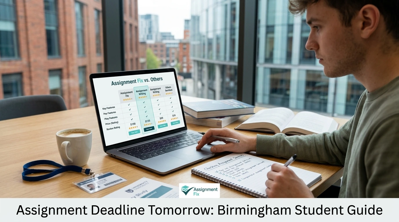 What to Do When Your Assignment Deadline Is Tomorrow: A Birmingham Student’s Guide