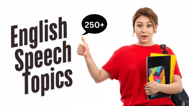 English Speech Topics